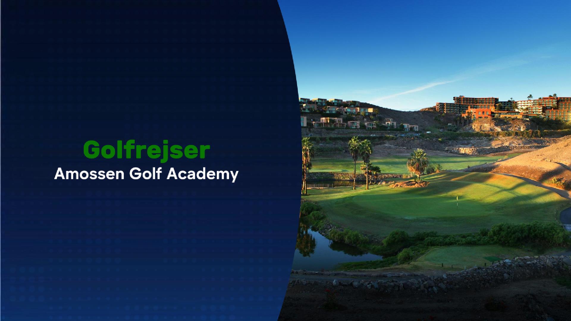 Golfrejser – Amossen Golf Academy